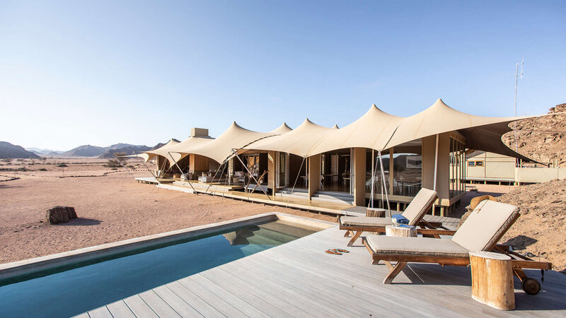 Namibie-Hoanib-hotel-Skeleton Coast Camp-Zwembad