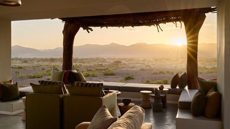 Namibië-Hoanib-Okahirongo elephant camp-zithoek