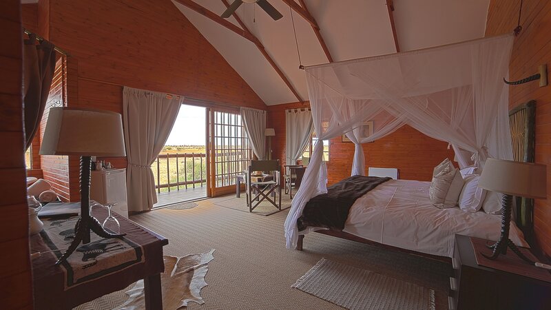 Namibië-Kalahari-Bagatelle-Kalahari-Lodge-kamer