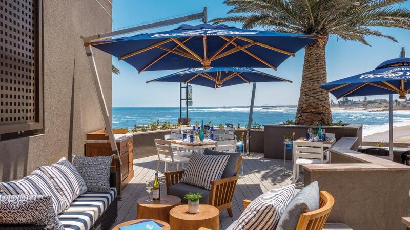 Namibie-Swakopmund-Strand-Hotel-restaurant