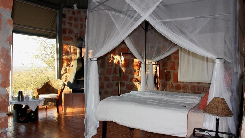 Namibie-Waterberg-hotel-Waterberg Plateau Lodge-Kamer-Interieur II