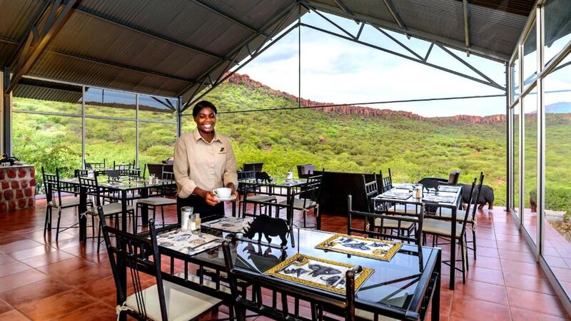 Namibie-Waterberg-hotel-Waterberg Plateau Lodge-Restaurant