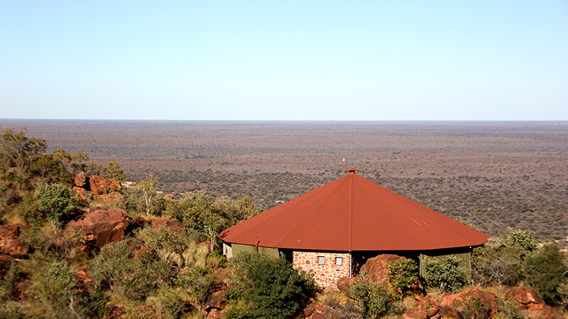 Namibie-Waterberg-hotel-Waterberg Plateau Lodge-Rood dak