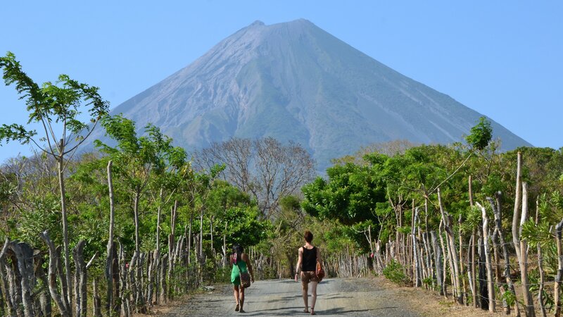 Nicaragua - volcano - ometepe island volcano