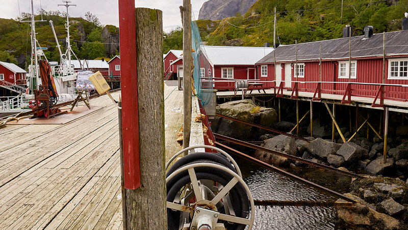 Noord-Noorwegen-Lofoten-Nusfjord-Arctic-Resort-omgeving