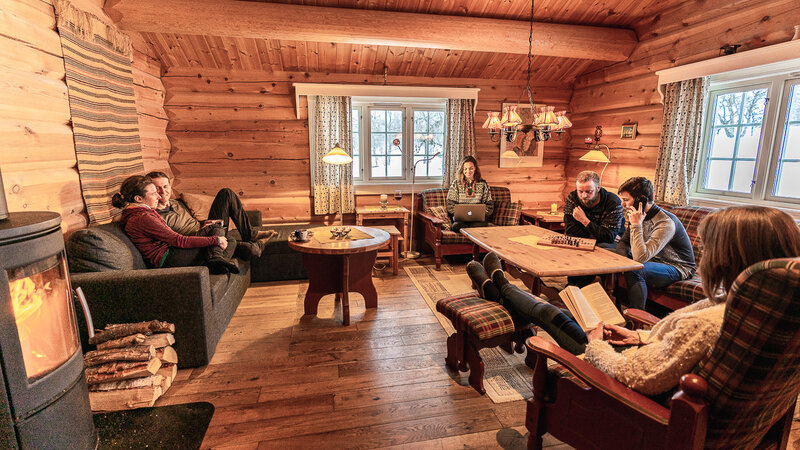 Noorwegen-Oost-Noorwegen-Venabu-Fjellhotell-cabin-living