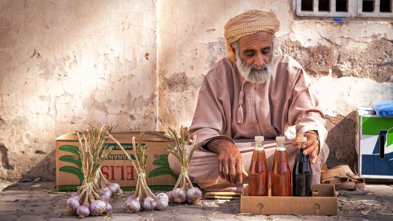 Oman-Nizwa-lokale man