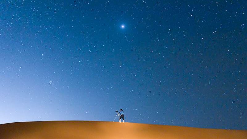 Oman-woestijn-Desert Nights Camp-sterren kijken