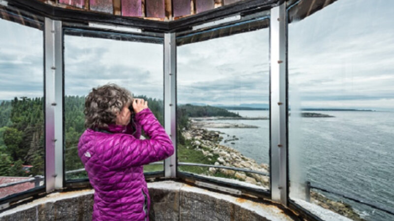 Oost-Canada-Pot-à-l'Eau-de-Vie-Islands-Le-Phare-uitzicht