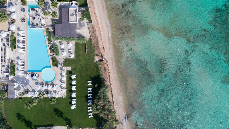 Puglia-Adriatische-kust-Canne Bianche Lifestyle Resort-luchtfoto