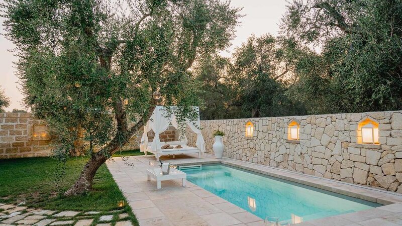 Puglia-Adriatische-Kust-Masseria Muntibianchi Agriresort-suite-met-privé-zwembad