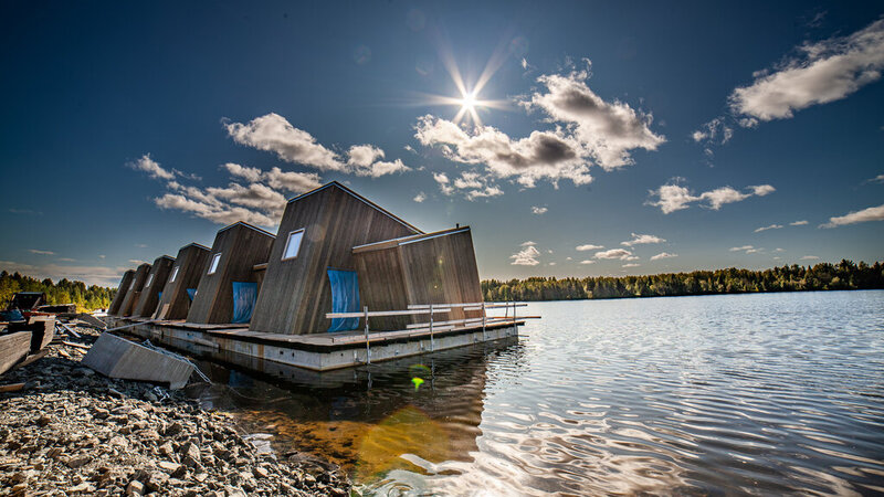 Amazing luxe shortbreak in zomers Zweeds Lapland