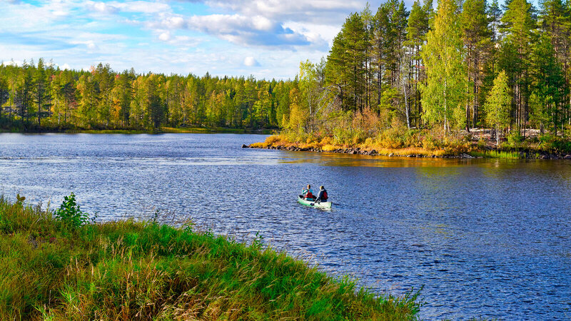 Amazing zomers Zweeds Lapland met z'n twee