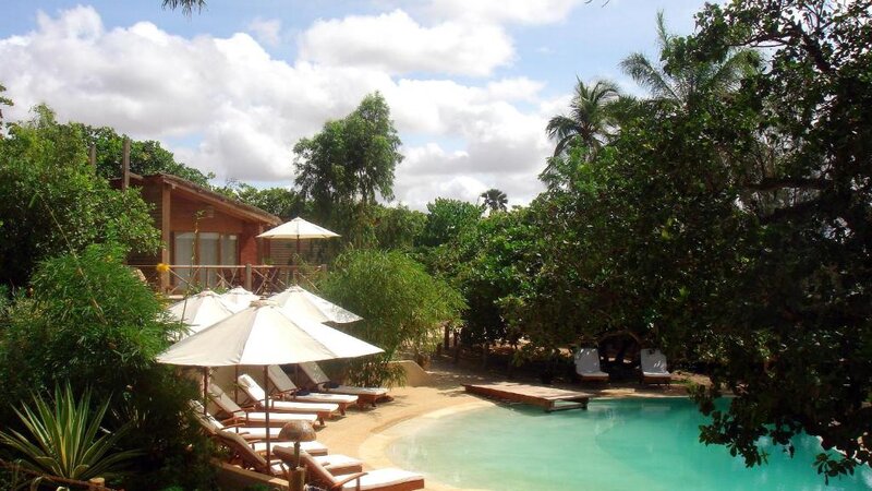 Senegal-PN Sine Saloum-Souimanga-Lodge-zwembad