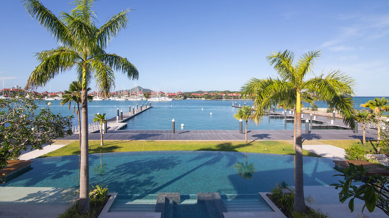 Seychellen-Mahe-L'Escale-Resort-Marina-&-Spa-classic-kamer-ocean-view-balkon-uitzicht