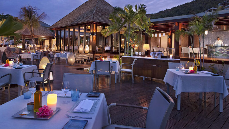Seychellen-Praslin-Raffles-Praslin-Curieuse-Restaurant