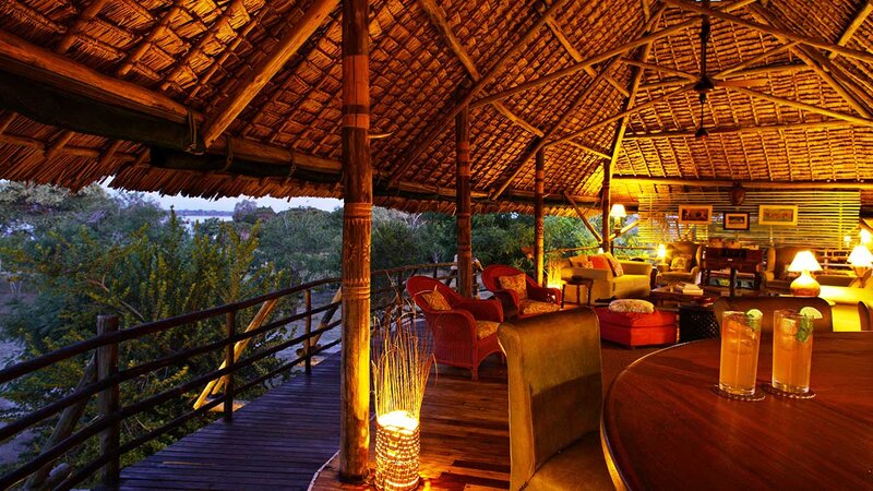 Tanzania-Nyerere-Siwandu Camp-lounge