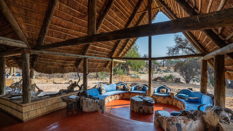 Tanzania-Ruaha NP-Mwagusi Camp-lounge