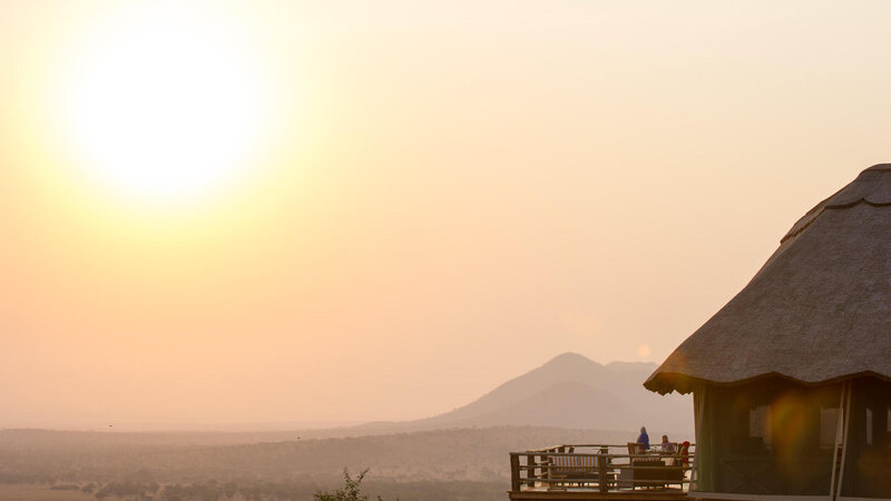 Tanzania-Serengeti-NP-Kubu-Kubu-Tented-Lodge-sfeerbeeld-zonsondergang