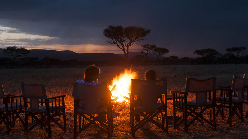 Tanzania-Serengeti NP-Serengeti Ndutu Kati Kati Tented Camp-sfeerbeeld-kampvuur