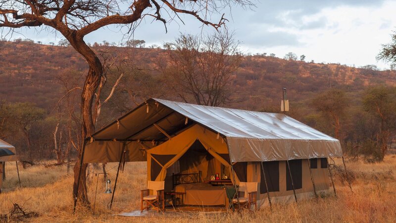Tanzania-Serengeti NP-Serengeti Ndutu Kati Kati Tented Camp-tent