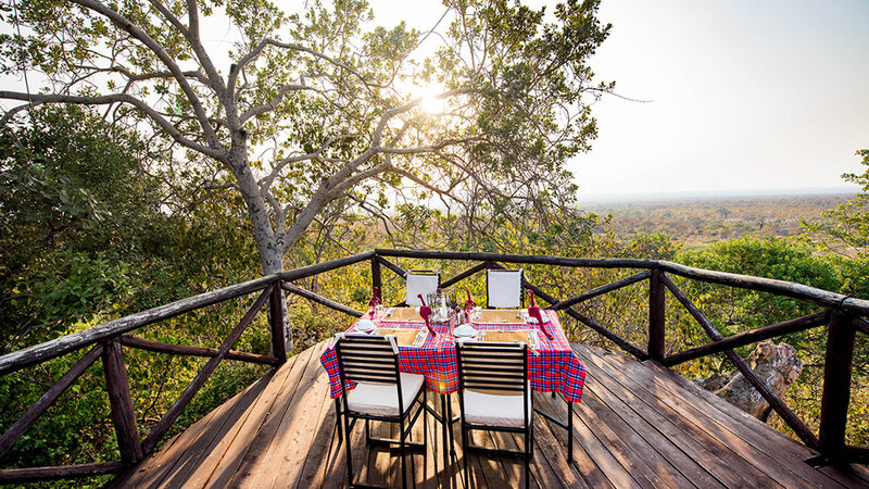 Tanzania-Tarangire-Maweninga Camp-diner met zicht