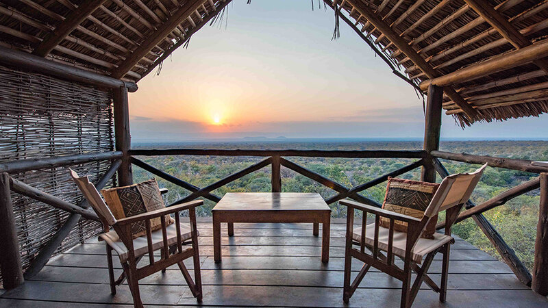 Tanzania-Tarangire-Maweninga Camp-zicht vanuit tent