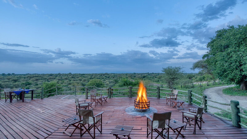Tanzania-Tarangire-Mbali-Mbali-Tarangire-River-Camp-kampvuur