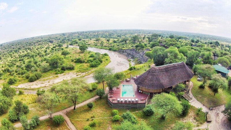 Tanzania-Tarangire-Mbali-Mbali-Tarangire-River-Camp-luchtfoto