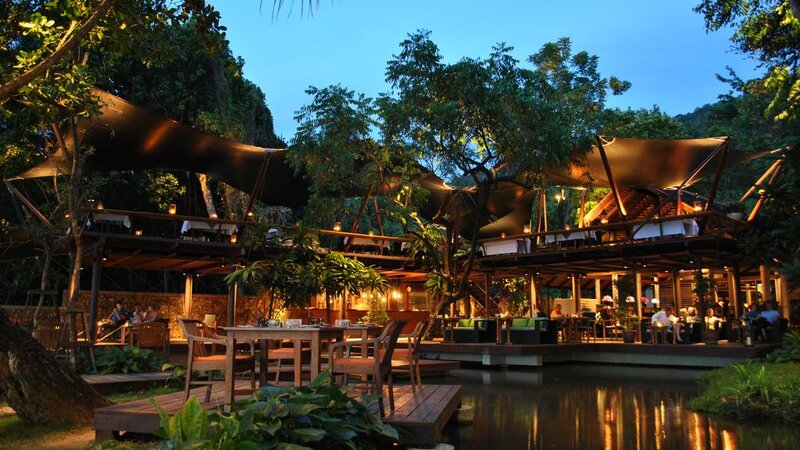Thailand-Krabi-Hotel-The-Tubkaak-Krabi-Boutique-resort-restaurant-avond