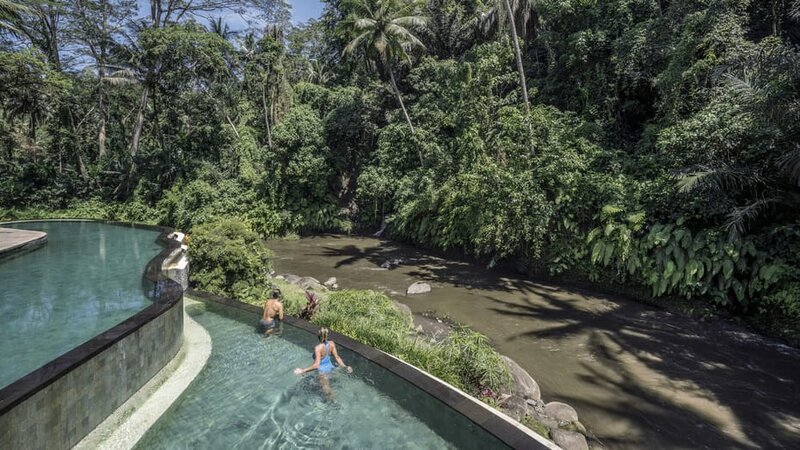 Ubud-Four-Seasons-Sayan-two-level-pool