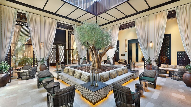 VAE-Ras Al Khaimah-Ritz Carlton Al Wadi Desert-lounge