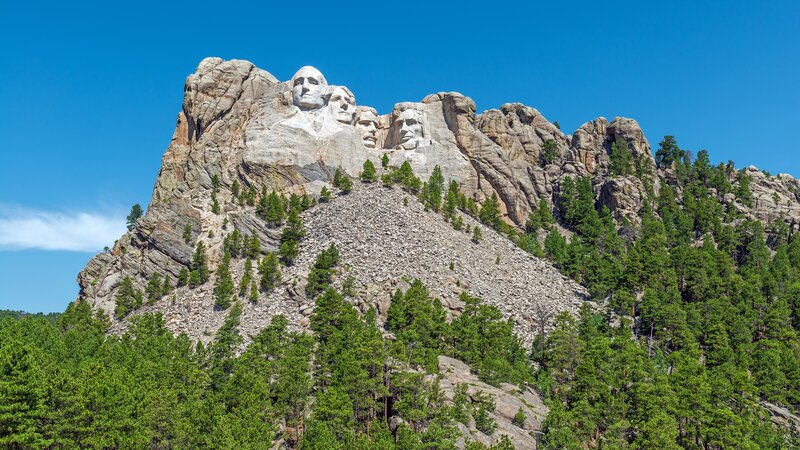 Verenigde staten - USA - VS - South Dakota - Black Hills - Mount Rushmore (3)