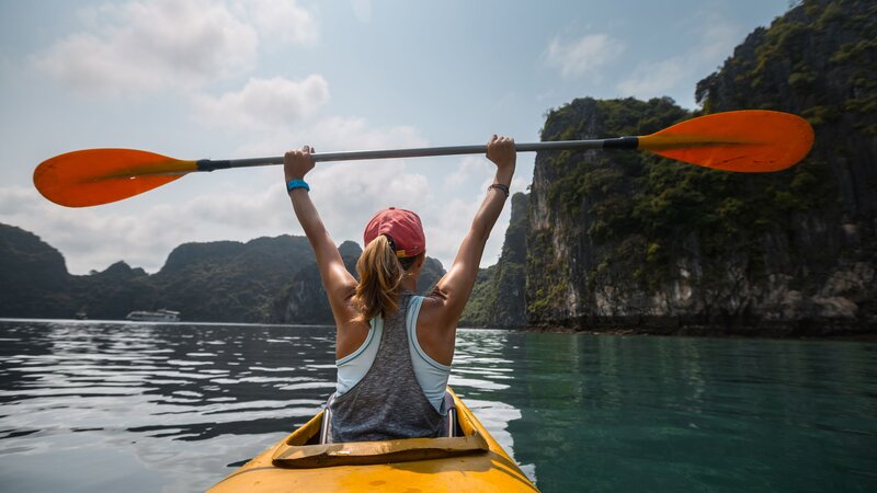 Vietnam-Ha Long Bay-kayakken