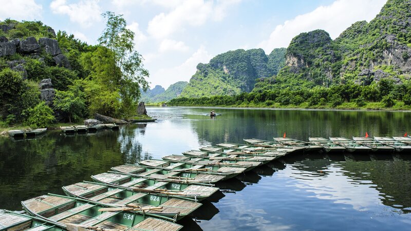 Vietnam-Ninh Binh-bootjes