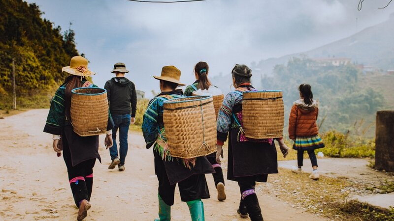Vietnam-Sapa-wandeling-met-lokale-stam
