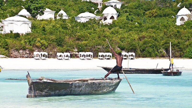 Zanzibar-Elewana Kilindi Zanzibar-resort-vissersbootje