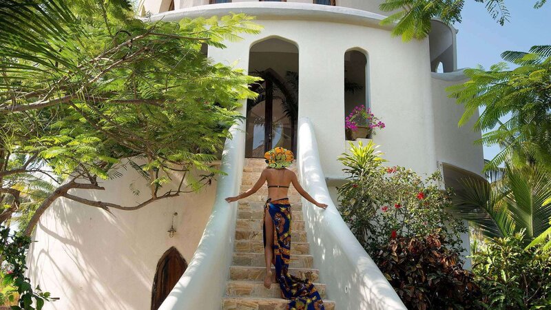 Zanzibar-Xanadu Villas & Retreat-hotelgebouw-vrouw