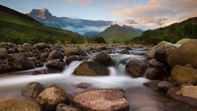 Zuid-Afrika-algemeen-rivier stroming