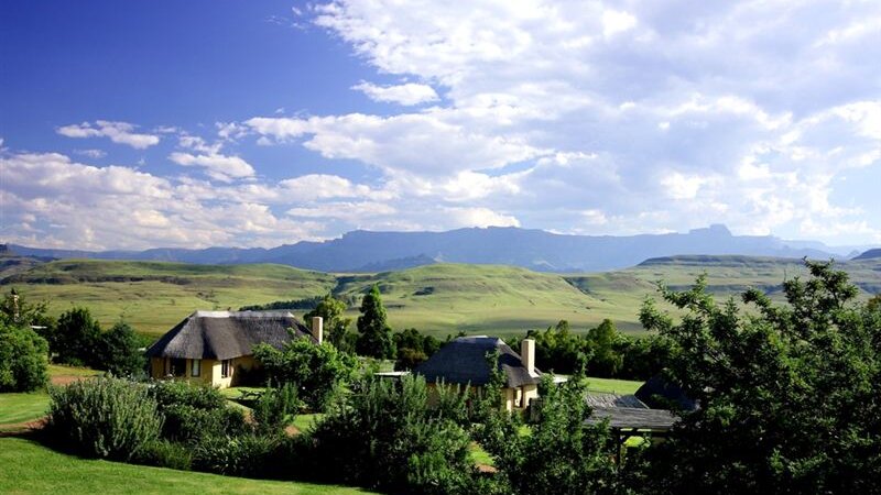 Zuid-Afrika-Drakensbergen-Montusi mountain lodge 2