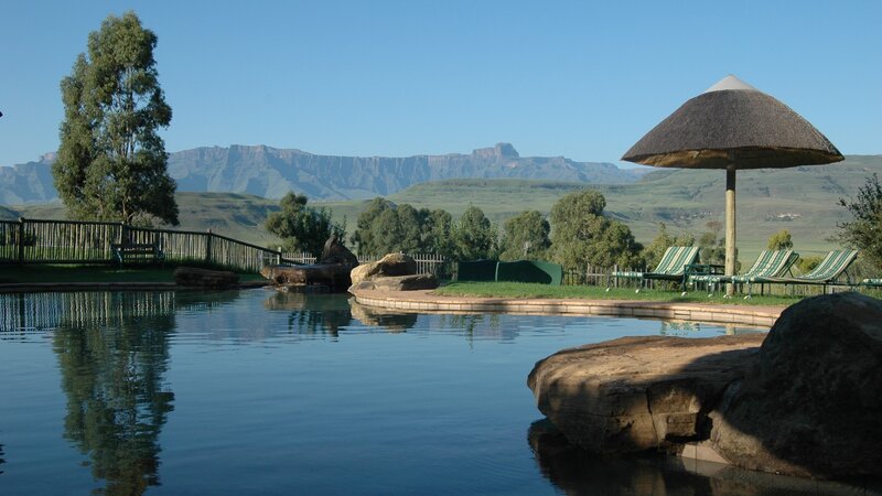 Zuid-Afrika-Drakensbergen-Montusi mountain lodge