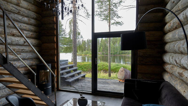 Zweden-Lapland-Arctic-Retreat-zomer-cabin-interieur