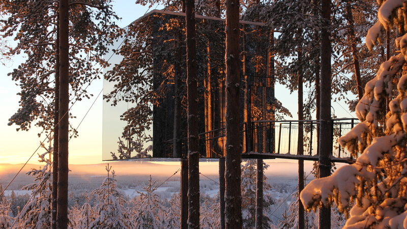 Zweden-Lapland-Harads-treehotel-johan-jansson-mirror-cubeJPG