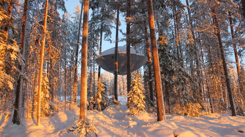 Zweden-Lapland-Harads-treehotel-johan-jansson-ufoJPG