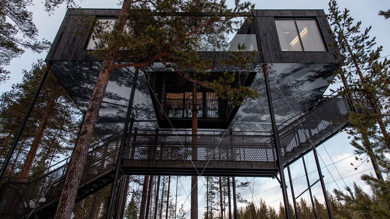 Zweden-Lapland-Harads-Treehotel-zomer-7th-room
