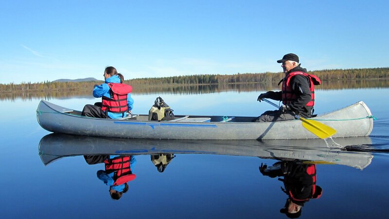 Zweden-Lapland-Harads-Treehotel-zomer-kano