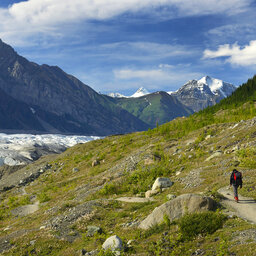 Alaska-Wrangell-Root Glacier Trail-St