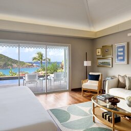 Antillen-Saint-Barths-Hotel-Rosewood-Le-Guanahani-ocean-bay-pool-room-2