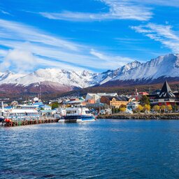 Argentinië - Ushuaia harbor port - Tierra del Fuego