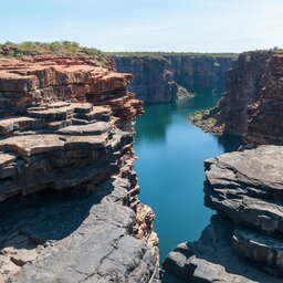 Australië - King George River - King George Falls - Kimberley coast